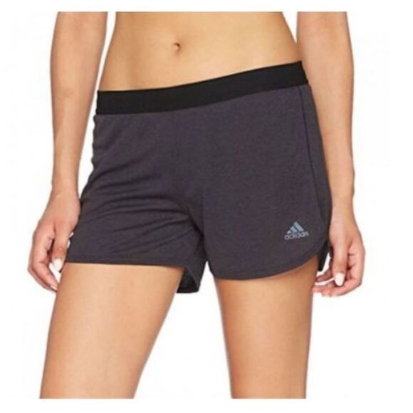 NWT Adidas Corechill Short Climachill Women's Charcoal Lined Size Small - Picture 1 of 15